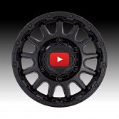 Black Rhino Sequoia Matte Black Custom Truck Wheels 4